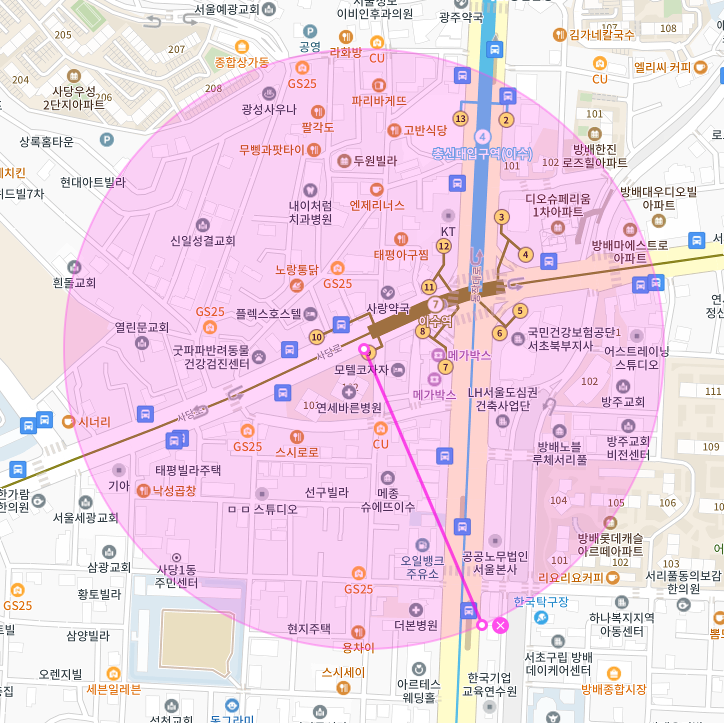 동작구 | 사당동 | 이수역 저렴한 월주차장 여.기. 있어요~