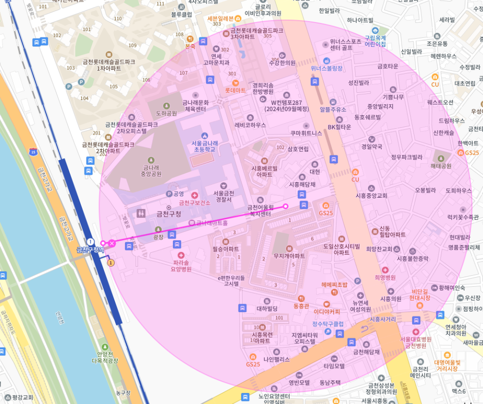 금천구 시흥동 금천구청역ㅣ월주차 특가ㅣ선착순 1자리ㅣ주만사를 통해 주차 걱정 그만!