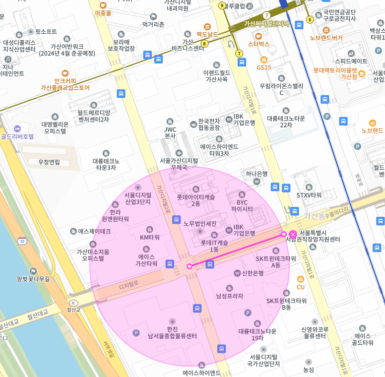 매번 출근길 걱정되시나요? | 월주차 정기권 | 금천구 가산동 가산디지털단지역