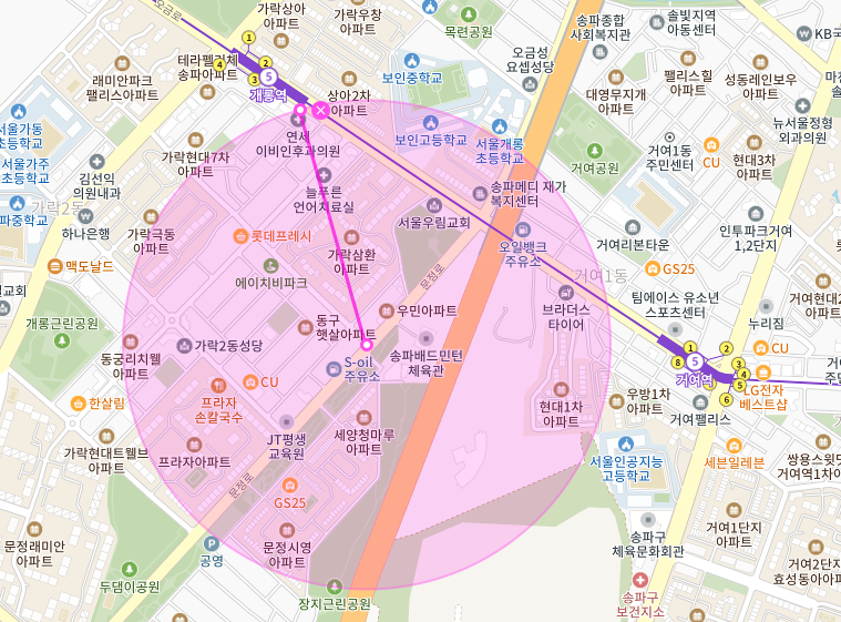 [선착순 1자리]송파구 가락동 개롱역 6분 거리 월주차장ㅣ주만사에서 특가로 만나보세요!