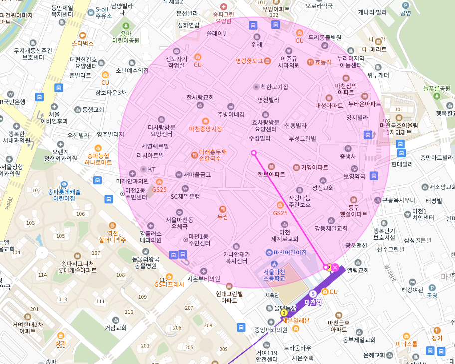 송파구 마천동 마천역ㅣ월주차ㅣ주만사 특가ㅣ저렴한 월주차장 주만사에서 이용하세요!