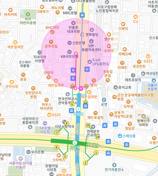 [지정석]동작구 사당동 사당역ㅣ도보 1분 거리ㅣ주만사 특가 월주차ㅣ선착순 1자리