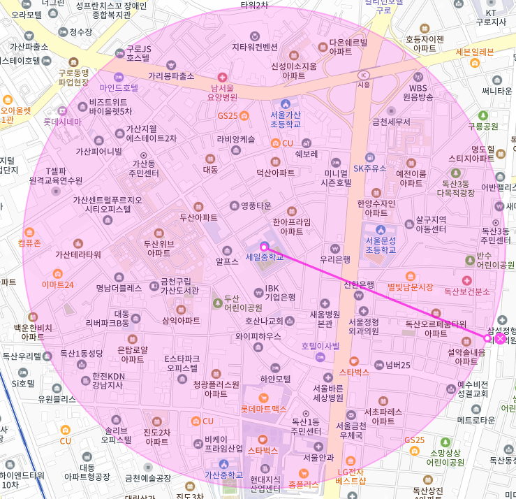 서울 금천구 독산동 가산도서관 별빛남문시장 인근 월주차, 월정기권 | 이번 기회 놓치지 마세요!!