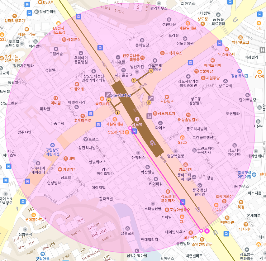 동작구 상도동 상도역 저렴한 신규 주차장 | 월주차 정기권 | 주만사