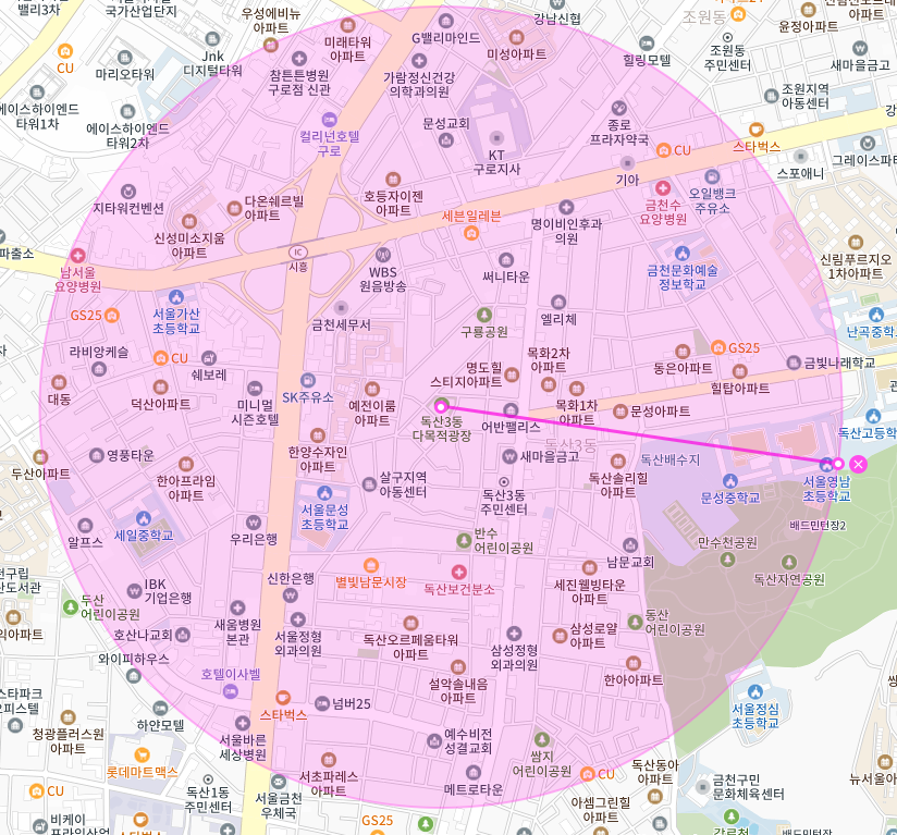 서울 금천구 독산동 구로디지털단지 별빛남문시장 부근 월주차, 월정기권 | 주만사 이용 그리고 행복지수 폭발!