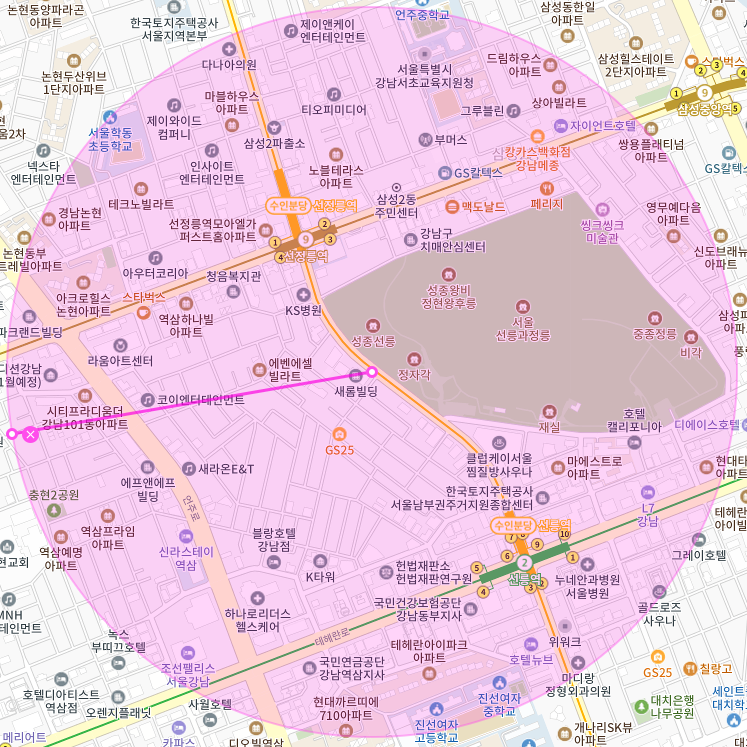 서울 강남구 역삼동 선정릉역 선릉역 부근 월주차, 월정기권 | 주만사는 주차 이슈를 해결합니다!!