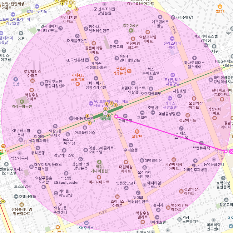 서울 강남구 역삼동 역삼역 선릉역 부근 월주차, 월정기권 | 주만사로 주차문제 해결!!