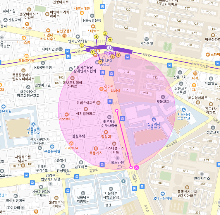 양천구 신정동 목동역 인근 주차장 | 월주차 정기권 | 전일제