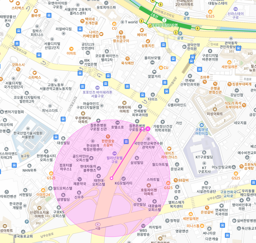 구로구 구로동 구로디지털단지역 인근 주차장 | 월주차 정기권 | 전일제