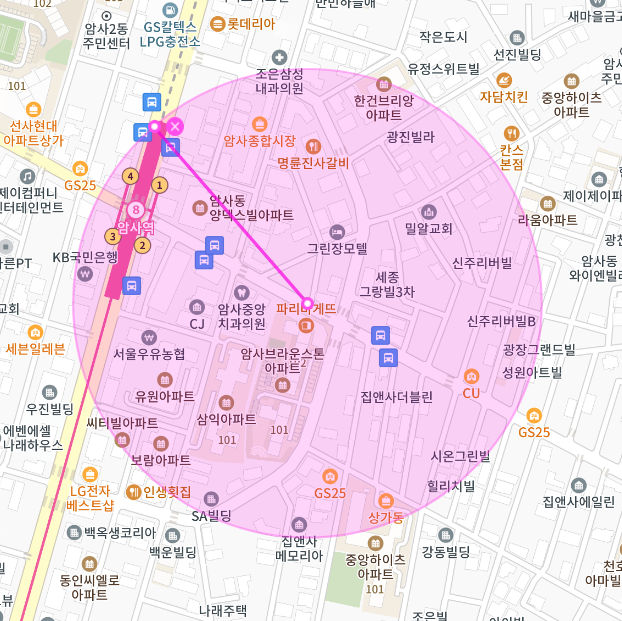 강동구 암사동 월주차, 암사역 인근 단일주차!
