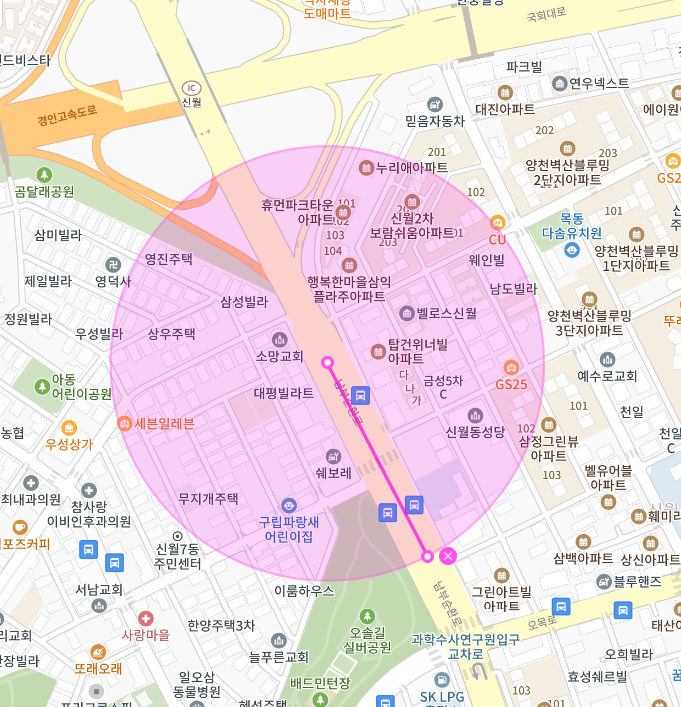 양천구 신월동 월주차, 단독 자리를 저렴하게 이용하세요!