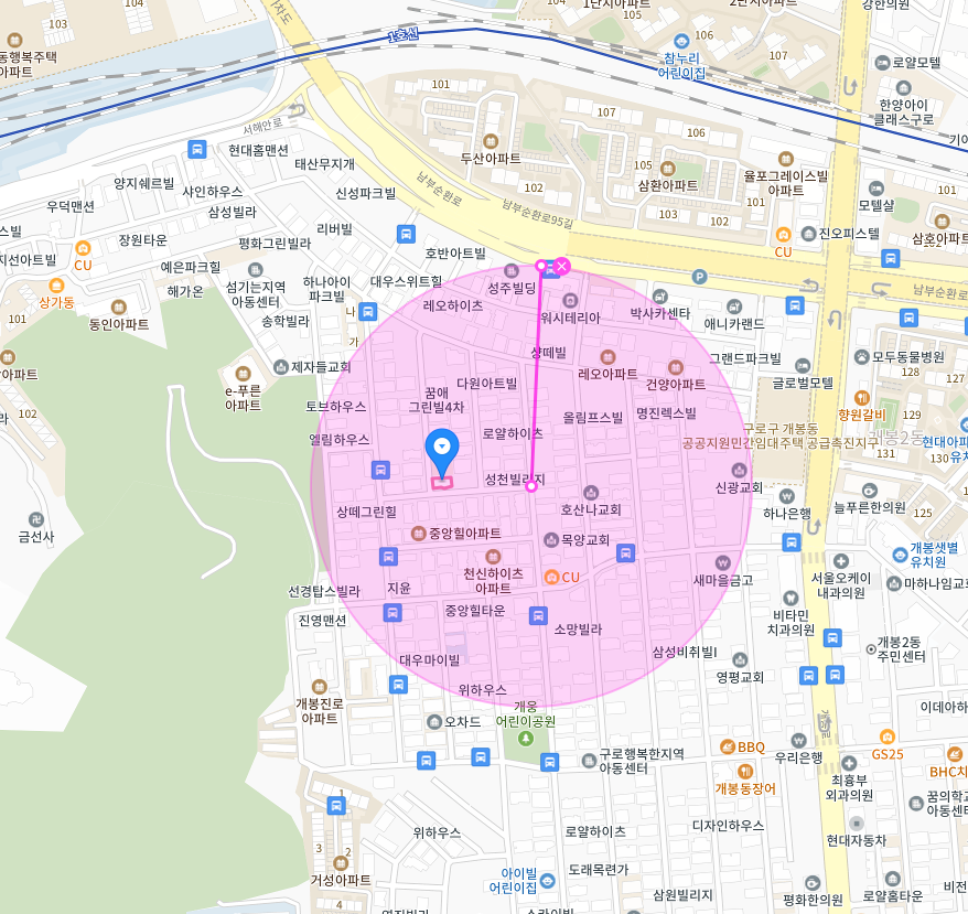 구로구 개봉동 오류동역 개봉역 인근 주차장 | 월주차 정기권