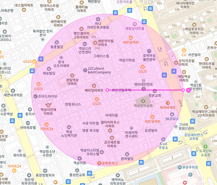 강남 월주차 ㅣ 하루 8,000원 ㅣ 역삼역 한티역 인근