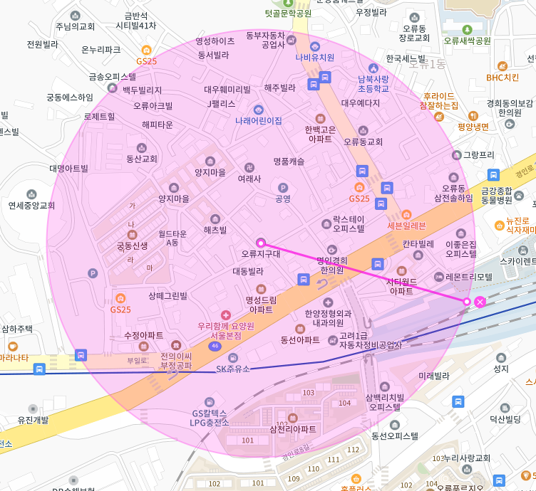 구로구 오류동 월주차 필요할 땐? | 평일 주말 전일제 | 오류동역 7분 거리