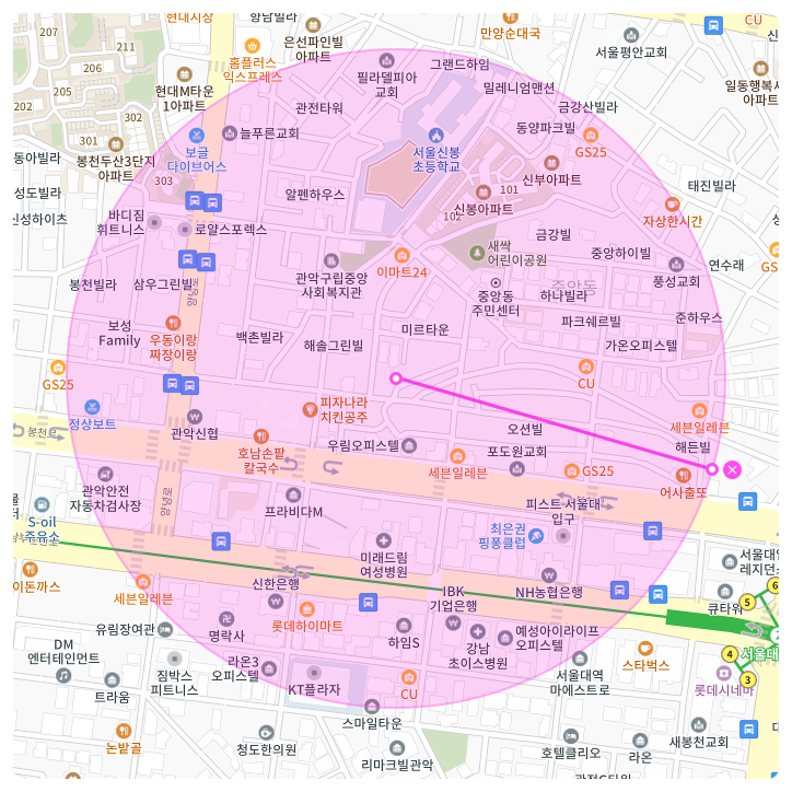 [신규] 관악구 봉천동 신림동 월주차장 1시간 150원부터!