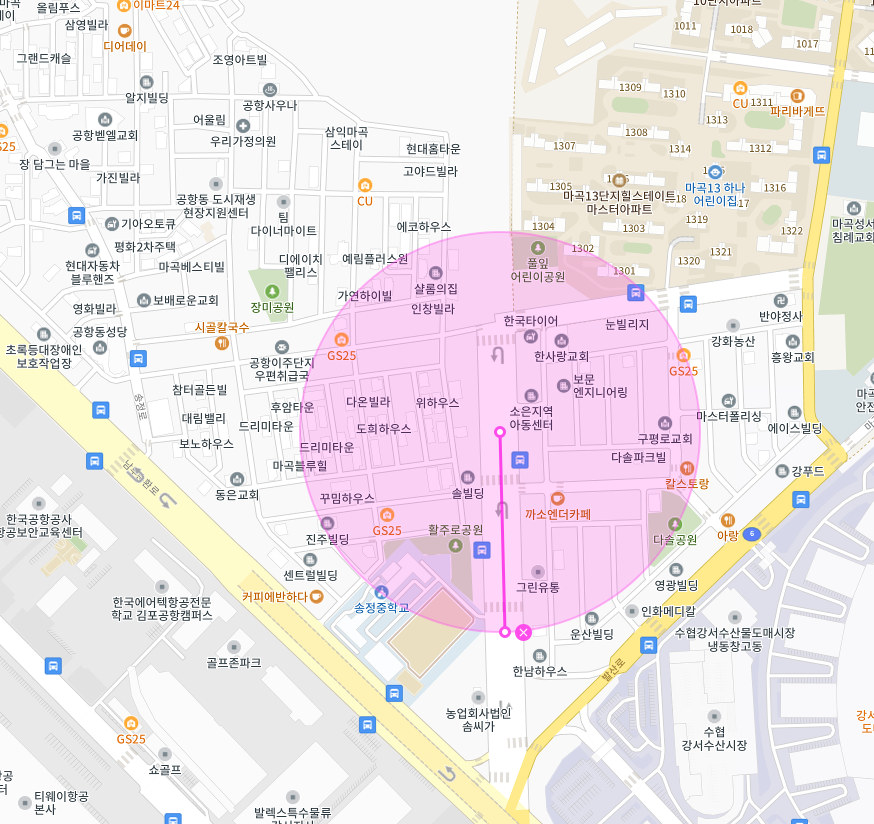김포공항 활주로공원 인근 주차장 | 월주차 정기권 | 강서구 공항동