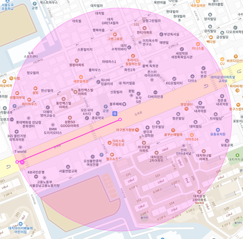 대치동 주차장 | 강남구 한티역 월주차 | 평일 주간제