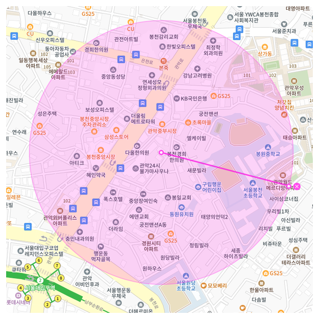봉천동 월주차 / 월 20만 원 / 서울대입구역 도보 8분