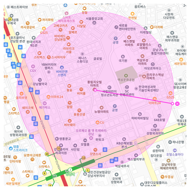 강남 월주차 / 월 24만 원 / 강남역 도보 8분