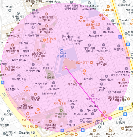 선정릉역 주차장 쉽게 찾기 | 강남구 논현동 월주차 | 평일 주간제