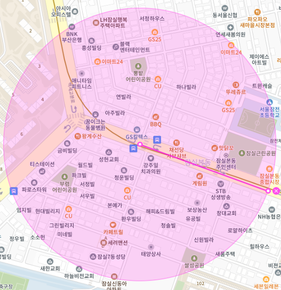 삼전역 주차 쉽게 하기 | 송파구 잠실동 월주차 | 평일 주간제