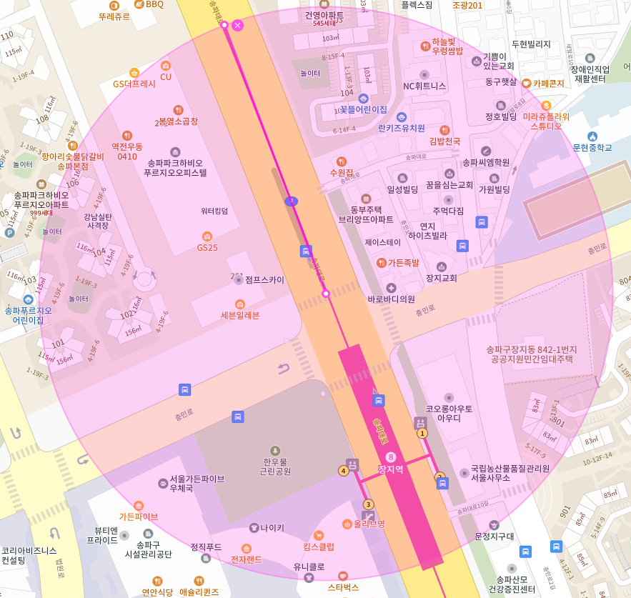 NC백화점 송파점 인근 주차장 | 월주차 정기권 | 송파구 문정동 장지역