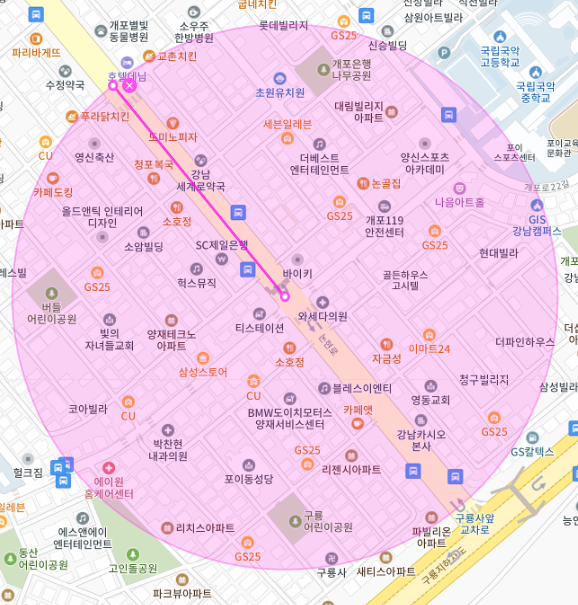 개포동 공영주차장 대기에 지쳤다면 | 주만사 강남구 월주차 | 평일 주간제