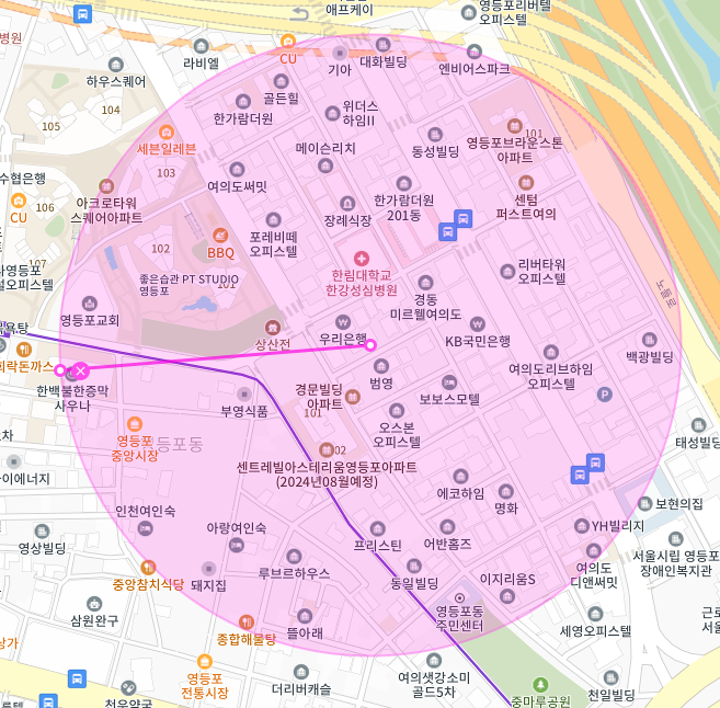 서울 영등포구 영등포동 | 월주차 정기권 | 전일제 | 새로운 주차장이 생겼어요~