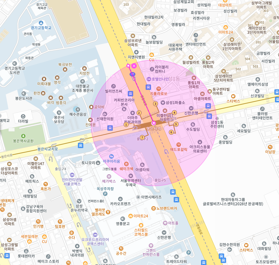 강남구 삼성동 봉은사역 신규 월주차장 선착순 3자리!!!