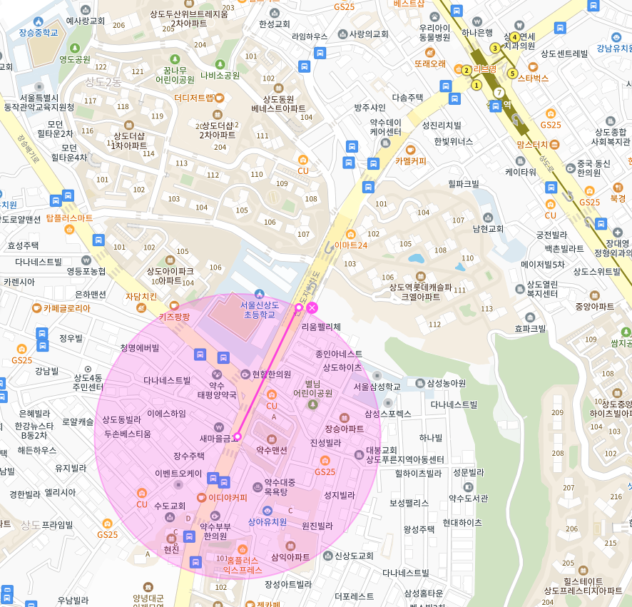 동작구 상도동 상도역 헉! 소리나게 저렴한 신규 주차장
