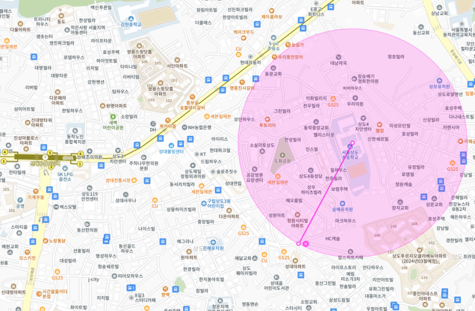 신대방삼거리 공영주차장 정기권 대기 힘드셨다면 | 주만사 동작구 상도동 월주차 | 평일 주간제