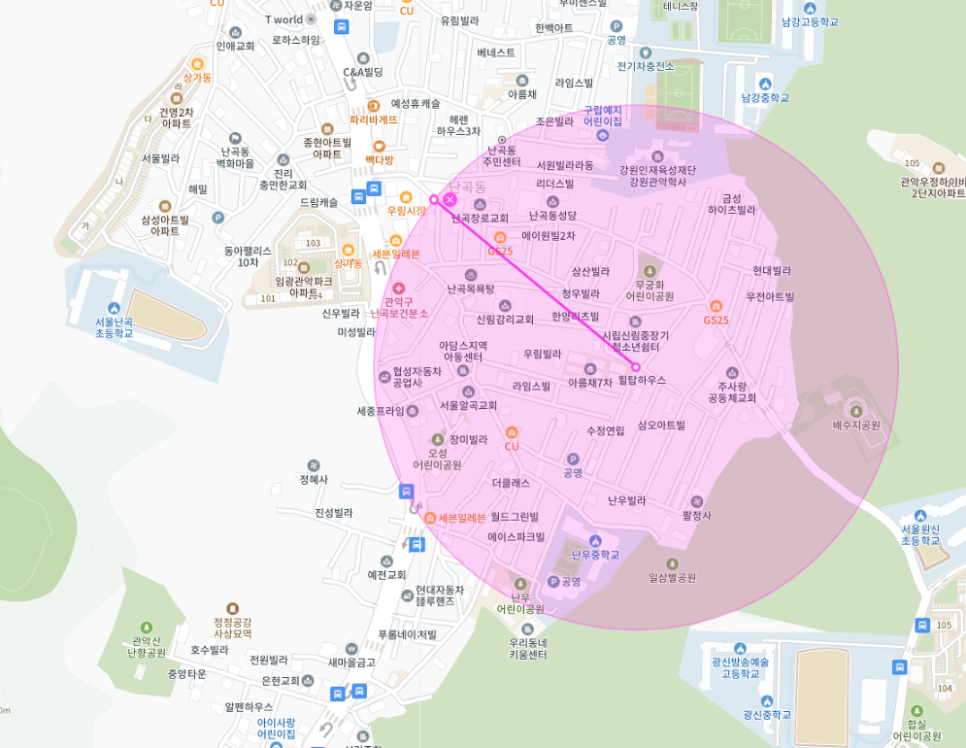 관악구 주차장 찾을 땐 주만사 월주차 | 관악구 신림동 | 평일 주말 전일제
