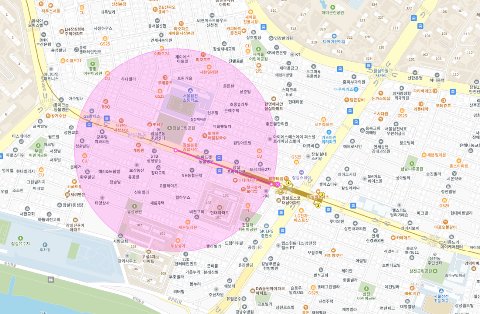 송파구 주차장 찾을 땐 주만사 월주차 | 잠실동 삼전역 인근 | 평일 주간제