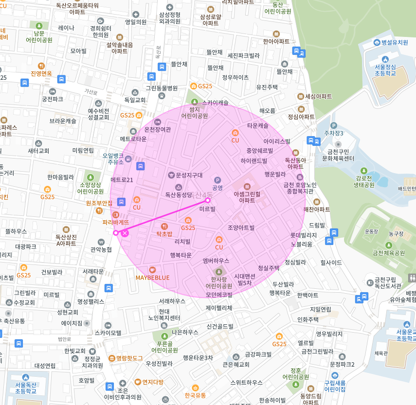 [주만사] 금천구 독산동 금천구민문화체육센터 인근 월주차장