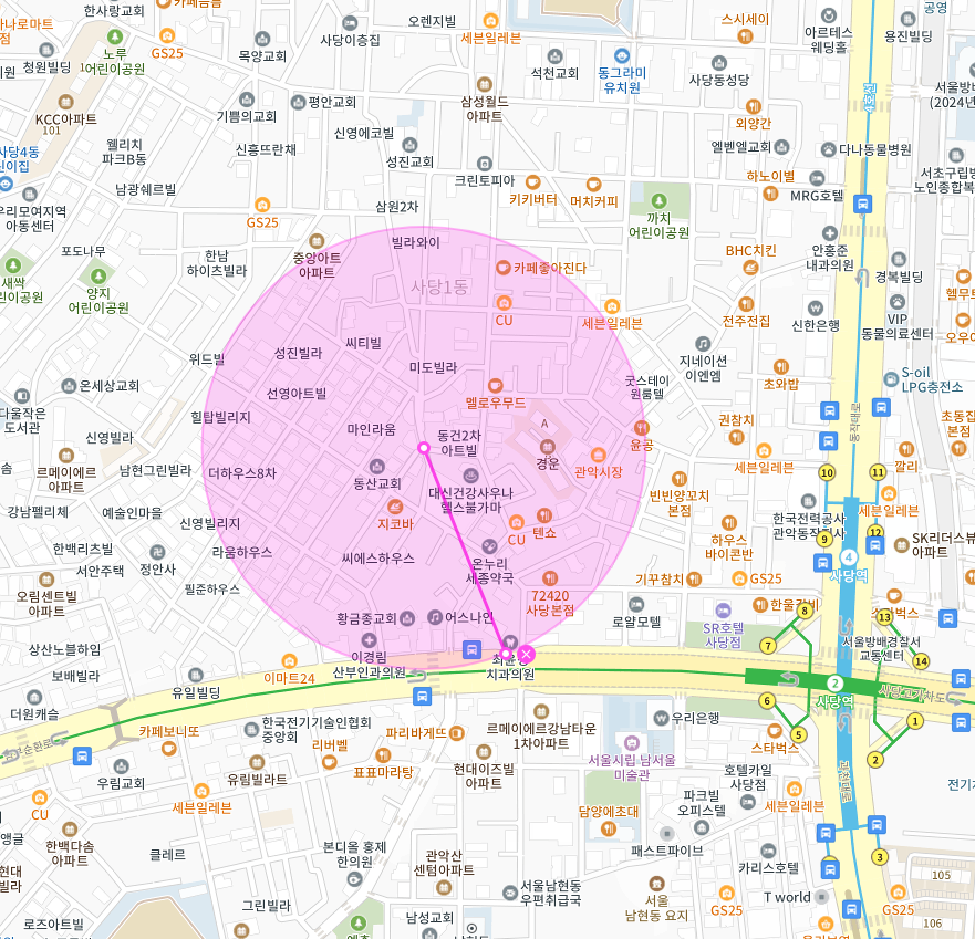 동작구 사당동 사당역 월주차 자리 필요하신가요? | 주만사 월주차
