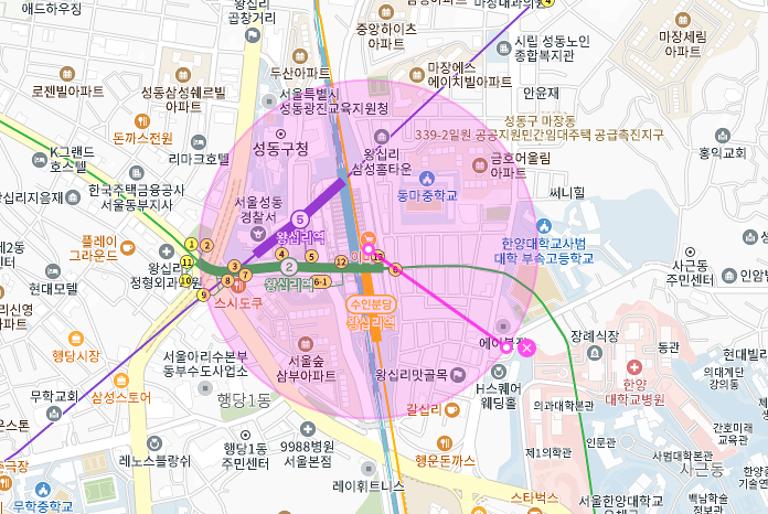 행당동 월주차│서울시 성동구 행당동│ 왕십리역 역세권 월주차장