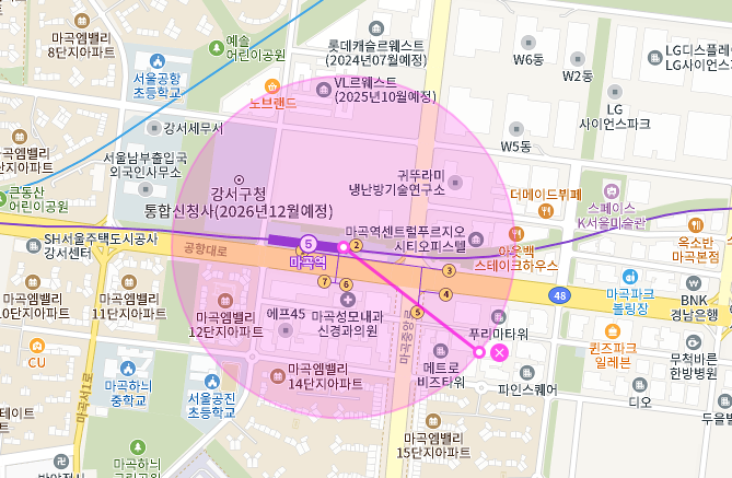 마곡역 월주차│마곡동 월 10만원대 주차장!