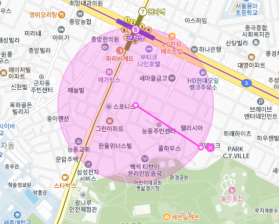 어린이대공원 월주차│어린이대공원과 군자역 사이에 위치한 월주차장!