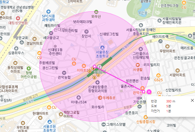 신대방역 월주차│3번출구 도보 5분│10만원대!