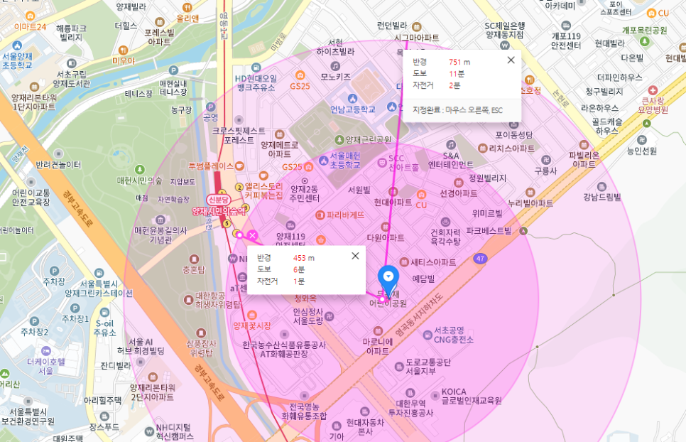 양재동 월주차 │서초구 강남대로 │ 양재시민의숲역, 양재꽃시장 인근│월 20만원대