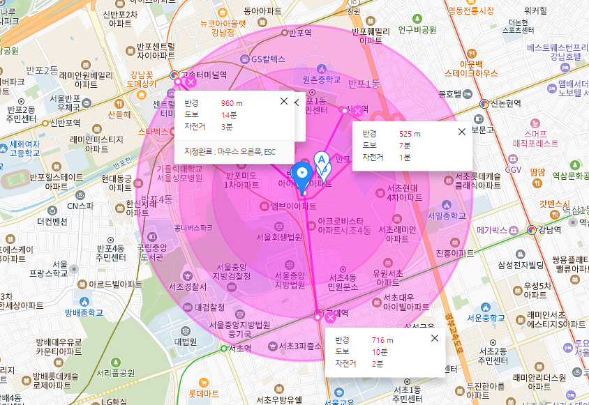 반포동 공영주차장│서초구 서초중앙로│교대역, 사평역, 고속터미널역 인근│월 30만원대