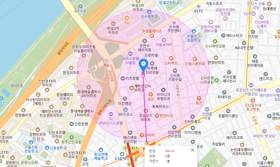 신사역 월주차 │ 강남구 신사동 │ 신사역 8번출구, 한강아파트 인근│월 20만원대