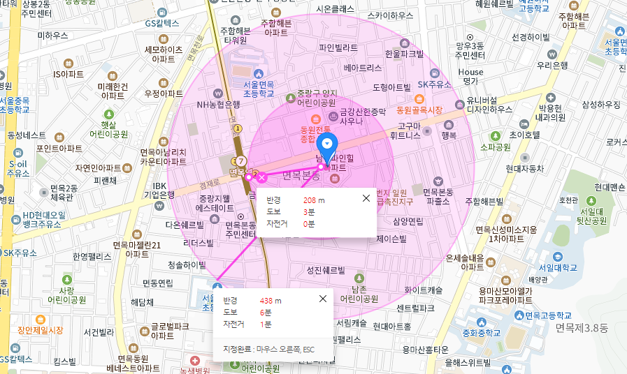면목역 월주차│중랑구 면목동│서울면동초등학교, 면목본동파출소 인근│월 8만원