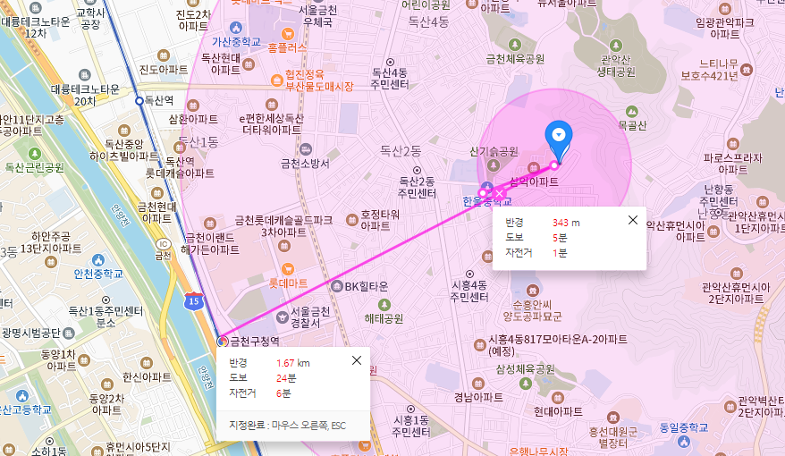 시흥동 월주차│금천구 독산로│금천구청역, 한울중학교 인근│월 8만원대