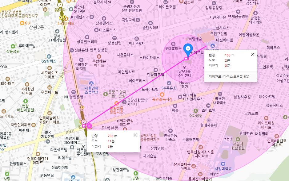망우동 월주차│중랑구 상봉로│면목역, 혜원여자고등학교 인근│월 10만원대