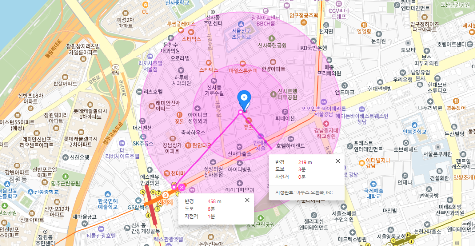 신사동 공영주차장│강남구 도산대로│신사역, 피네이션 인근│월 30만원대
