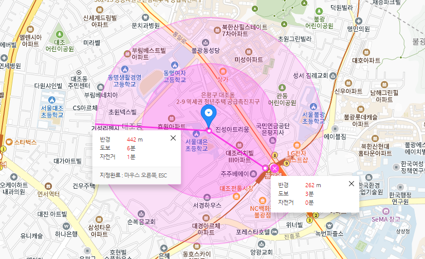 불광역 월주차│은평구 대조동 통일로│대은초, 동명여고 인근│월 10만원대
