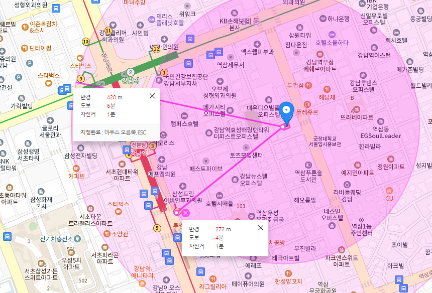 서초동 강남역 월주차│강남구 강남대로│캠퍼스호텔, 역삼세무서 인근│월 30만원대