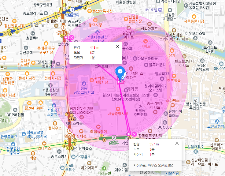 황학동 공영주차장│중구 난계로│동묘앞역, 신당역 인근│월 10만원
