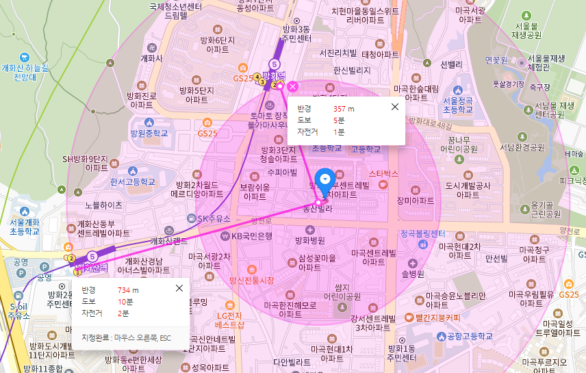 방화역 월주차│강서구 양천로 방화동│서울치현초등학교, 방화사거리 인근